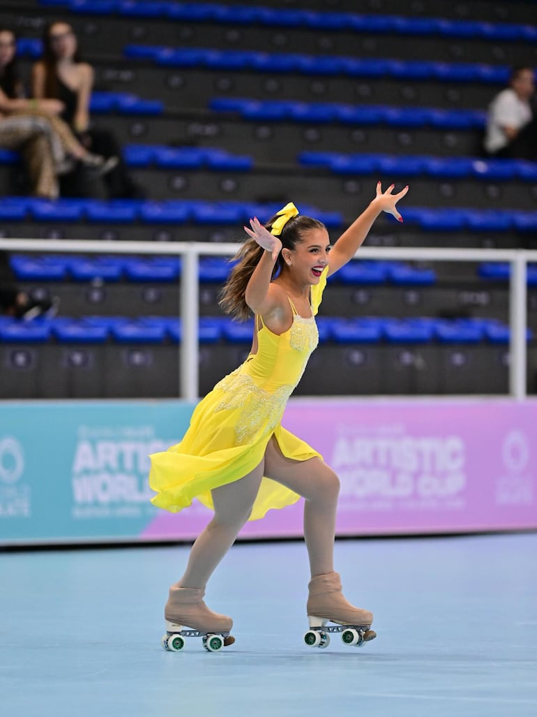 Gran performance de la paraguaya Paloma García en la capital argentina que le valió subir al segundo escalón del podio.