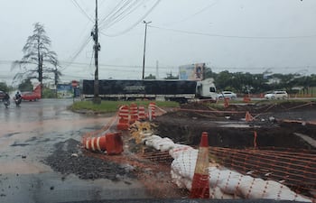 El plan de desvío será ejecutado mañana si el tiempo mejora.