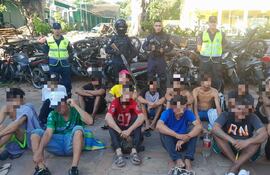 Policía destaca operativo exitoso tras el clásico más añejo en el Defensores del Chaco.