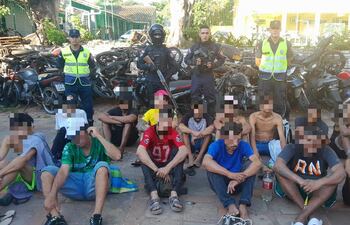 Policía destaca operativo exitoso tras el clásico más añejo en el Defensores del Chaco.