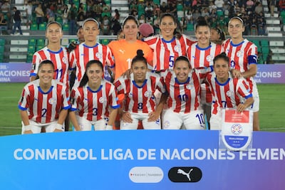 Formación de Paraguay que viene de golear por 8-0 a Bolivia, en Santa Cruz de la Sierra. La albirroja pelea por un puesto en el repechaje.
