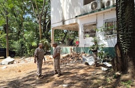 Asó quedó la empresa Algisa tras el asalto con bombas en Coronel Bogado.