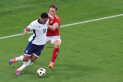 Inglaterra y Dinamarca igualaron en Frankfurt por el Grupo C