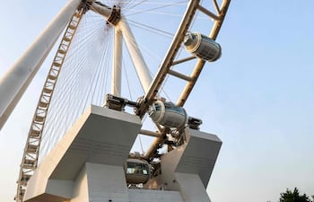 La noria "El Ojo de Dubai"