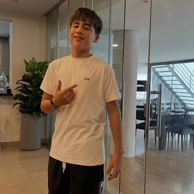 Elías Samuel Torres Aranda ya es todo un hombrecito. (Instagram/Iván Torres)