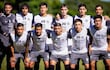 Equipo de Olimpia que se impuso ayer sobre San Lorenzo por 4-1 en el duelo matinal de segundo turno en la Villa fernandina.