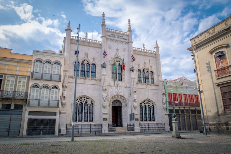 Real Gabinete Portugués de Lectura, Río de Janeiro, Brasil.