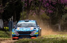 Calientan motores: realizan pruebas privadas del WRC en General Artigas