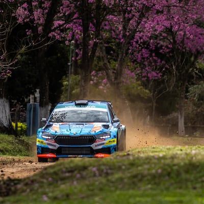 Calientan motores: realizan pruebas privadas del WRC en General Artigas