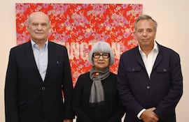 Roque Ardissone, Adriana Almada y Diego Costa Peuser.