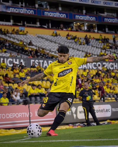 Sergio Ismael "Chico" Díaz Velázquez (28 años), futbolista paraguayo del Barcelona de Ecuador.