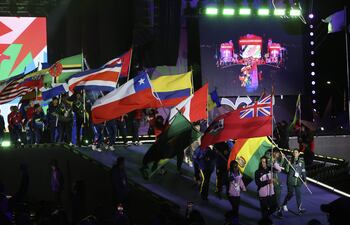 Ceremonia de clausura de los II Juegos Panamericanos Junior ASU 2025