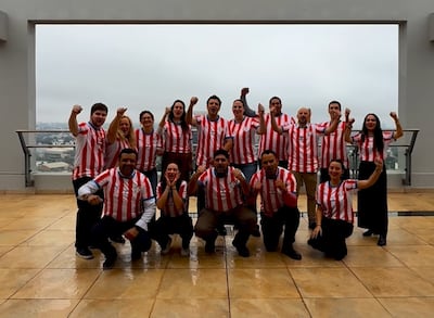 Funcionarios de la Embajada de Israel en Paraguay.