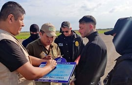 Sebastián Marset antes de ser expulsado de Bolivia para su extradición a los Estados Unidos