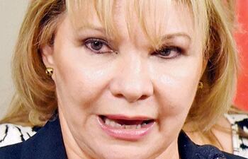 Marta González, viceministra de Tributación en la era Cartes.