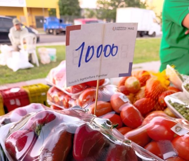 Feria de la Agricultura Familiar se desarrolla hoy en Asunción, Lambaré y San Lorenzo.