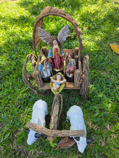 Expo Pesebre en la ciudad de Areguá.
