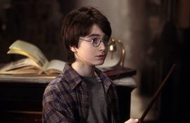 Daniel Radcliffe en "Harry Potter y la Piedra Filosofal".