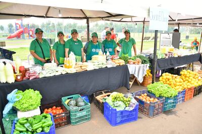 Los pequeños productores de Hernandarias se alistan para ofertar una variedad de rubros.