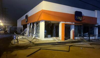 Autoridades admiten falta de reacción en asalto comando a banco Itaú de Katueté.