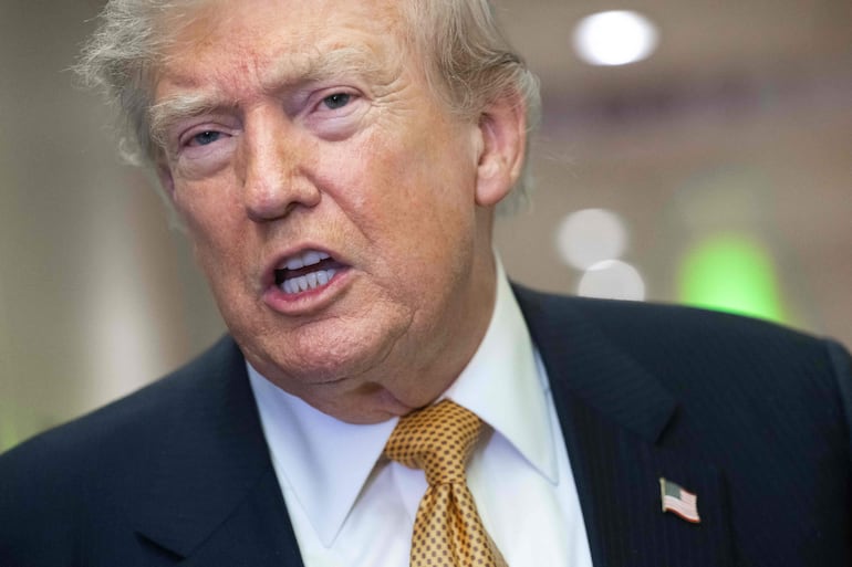 Donald Trump, presidente de los Estados Unidos.