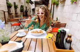 Salir a comer en verano.