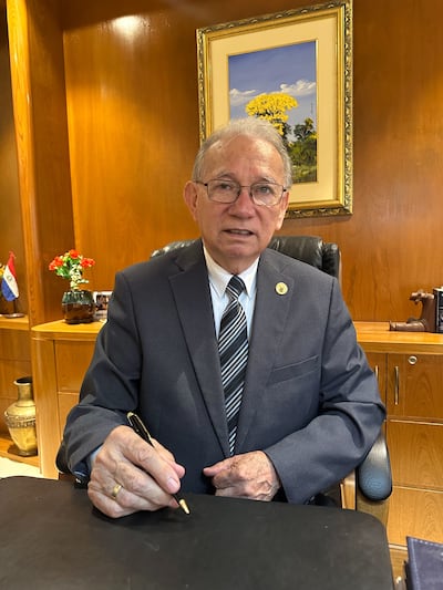 Prof. Dr. José V. Altamirano Aquino, rector de la Universidad Privada María Serrana.