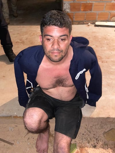 Gabino Martínez, capturado en Liberación por el homicidio del pakistaní Asad Ahmed ocurrido en Capiatá.