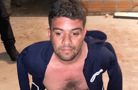 Gabino Martínez, capturado en Liberación por el homicidio del pakistaní Asad Ahmed ocurrido en Capiatá.