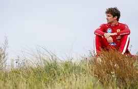 Charles Leclerc se hace viral tras abandonar el GP de Países Bajos 2025.