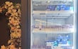 Tras el allanamiento en Pedro Juan Caballero, por disposición fiscal, el refrigerador que contenía los productos con sospecha de falsificación fue lacrado.