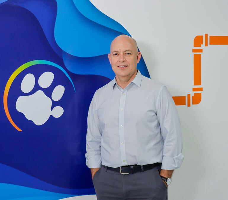 Miguel Reguera, gerente general de Tigre Paraguay.