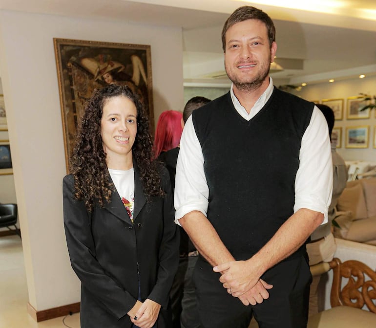Adriana Morro y José José Brunetti