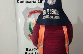 El delivery quedó detenido en la comisaría 15 luego de confesar que entregó a un conocido el dinero de la recaudación.