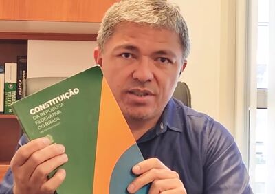 El brasileño Wellington Macedo es acusado en su país por un intento de hacer explotar una bomba en el aeropuerto de Brasilia.