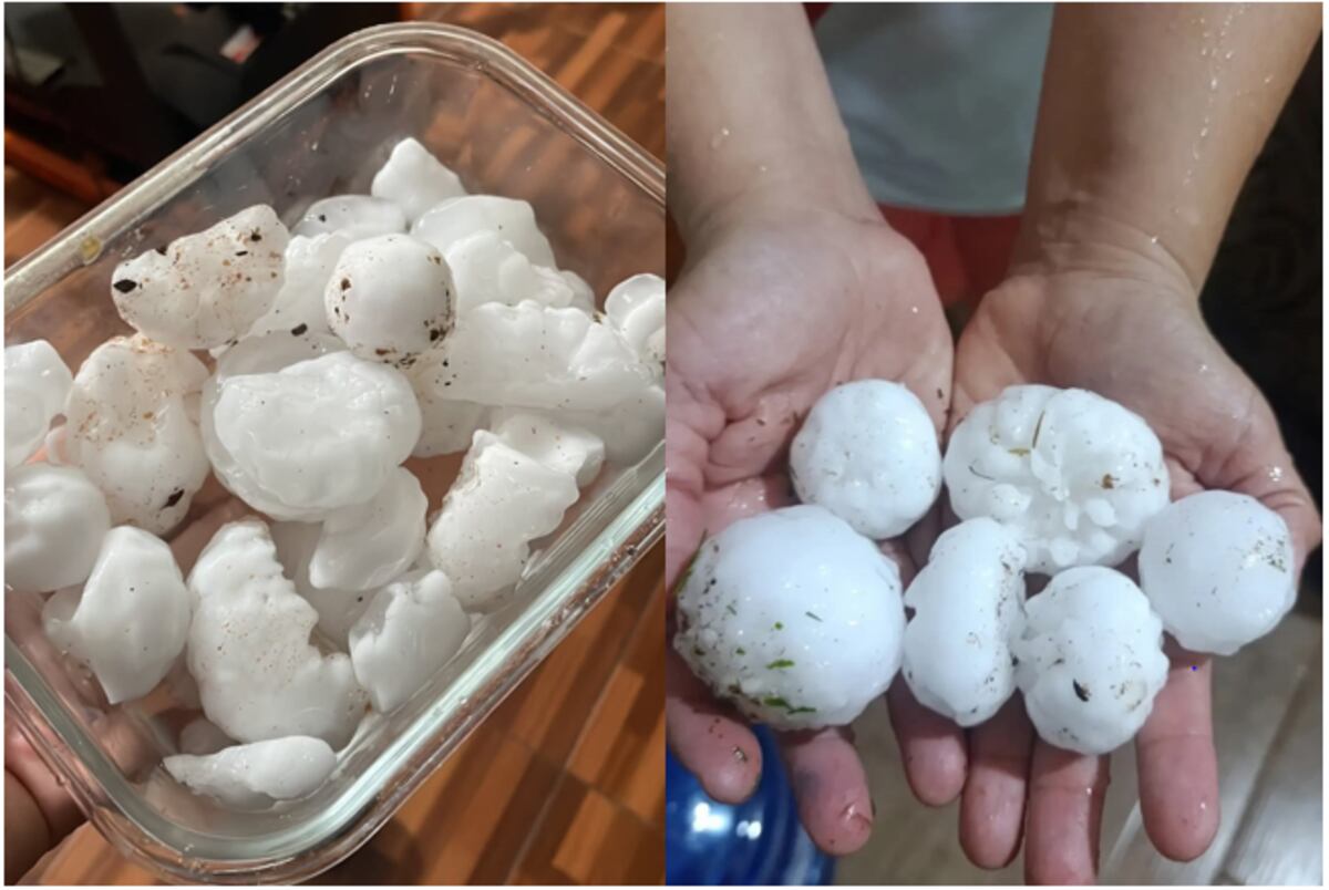 Temporal afectó a barrios de San Lorenzo con intensa granizada
