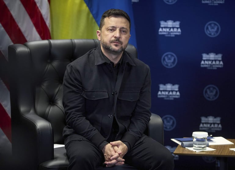 Volodímir Zelenski, presidente de Ucrania.
