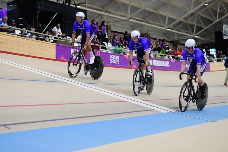 El equipo paraguayo de ciclismo de pista tuvo una destacada participación en el Velódromo del Parque Olímpico Paraguayo.