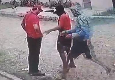 Circuito cerrado asalto en barrio Santa Ana de Asunción. posterior persecución y captura de asaltantes. 26-11-2023