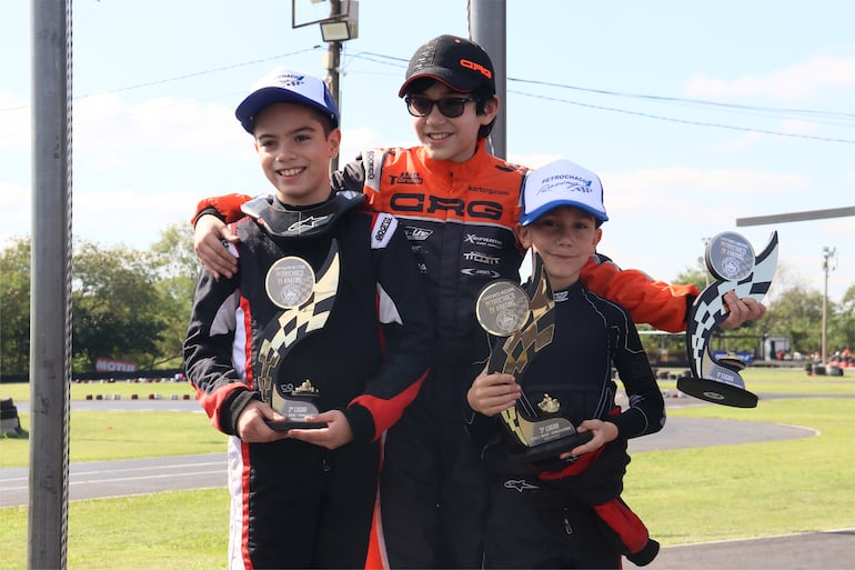 Podio de la Rotax Micro Max.
