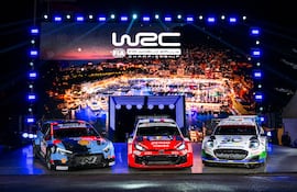Así exhibieron sus nuevos autos las marcas participantes del certamen ecuménico de la modalidad de rally. Hyundai Motorsport, Toyota Gazoo Racing y M-Sport Ford lucen nuevos colores y diseños.