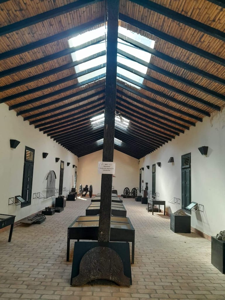 El sector del museo del Parque Nacional Ybycuí fue restaurado y reabierto al público.