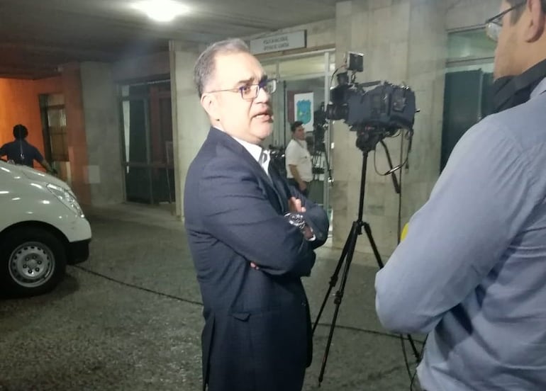 Humberto Otazú, juez penal de Garantías Especializado en Delitos Económicos.