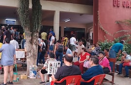 Importante concurrencia de pacientes en el Hospital Regional de Caacupé.