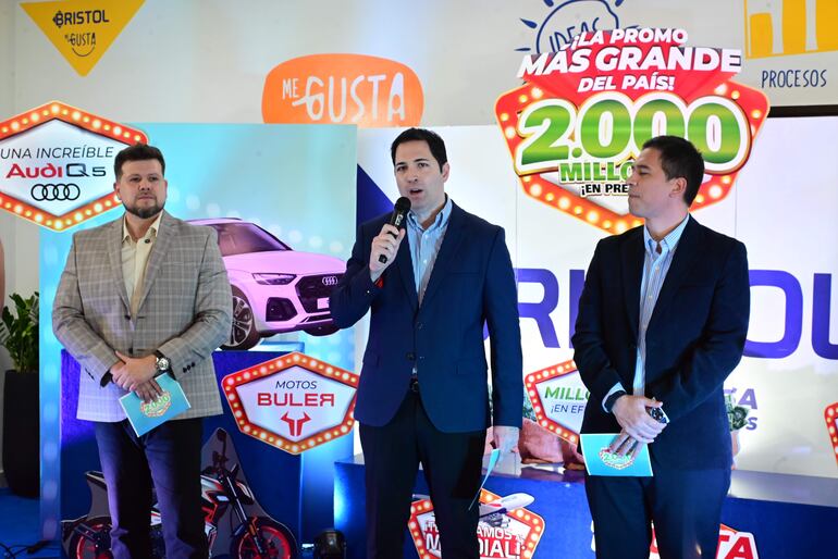 Eduardo Giménez, director ejecutivo de Bristol, destacó la labor solidaria que realizan con la Fundación Teletón.