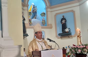 Monseñor Gabriel Escobar, nuevo obispo auxiliar de Asunción.