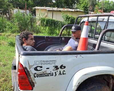 Estas dos personas fueron aprehendidas por ser sindicadas como presuntos autores de un robo agravado en Luque