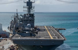 Portaaviones "USS Iwo Jima". (imagen ilustrativa)