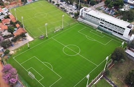 Imagen de la Villa Olimpia, ubicada en Fernando de la Mora, sede de la intertemporada franjeada.