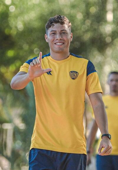 Alexandro Daniel Giménez (21 años), uno de los cuatro bajados de la Primera a la Reserva en Sportivo Luqueño.